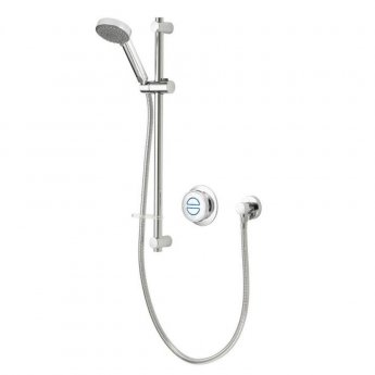 Aqualisa Quartz Classic HP/Combi Smart Digital Concealed Shower with Adjustable Head - Chrome