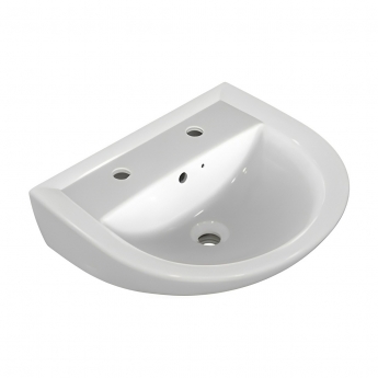 Armitage Shanks Sandringham 21 Washbasin 550mm Wide - 2 Tap Hole