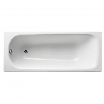 Armitage Shanks Sandringham 21 Rectangular Steel Bath 1700mm x 700mm - 0 Tap Hole (inc Leg Set)