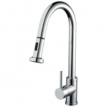 Bristan Apricot Mono Kitchen Sink Mixer Tap Pull-Out Spray - Chrome