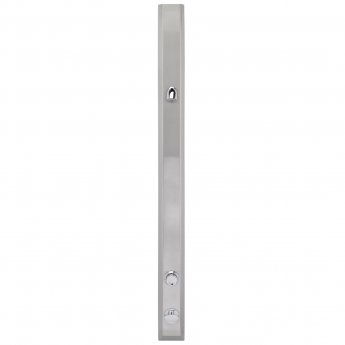 Bristan Commercial Fixed Temperature Timed Flow Shower Panel Vandal Resistant Head - Chrome