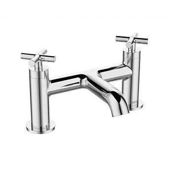 Bristan Naxos Bath Filler Tap Pillar Mounted - Chrome