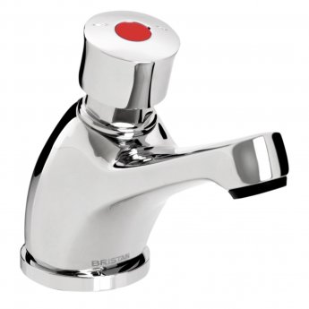 Bristan Z2 Timed Flow Self Closing Basin Tap with Flow Regulator - Chrome