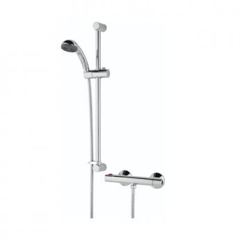 Bristan Zing Cool Touch Bar Mixer Shower with Shower Kit