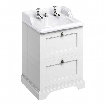 Burlington 65 650mm 2-Drawer Floor Standing Vanity Unit