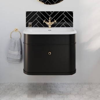 Burlington Chalfont 750mm 1-Drawer Wall Hung Vanity Unit