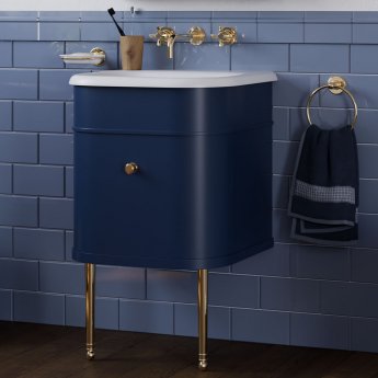 Burlington Chalfont 550mm 1-Drawer Wall Hung Vanity Unit