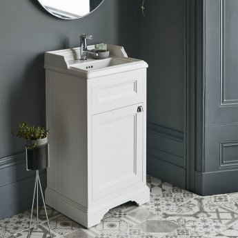 Burlington Classic 500mm 1-Door Floor Standing Vanity Unit