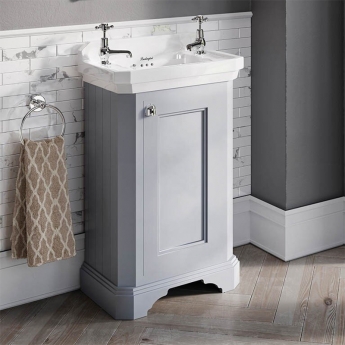 Burlington Edwardian 510mm 1-Door Floor Standing Vanity Unit