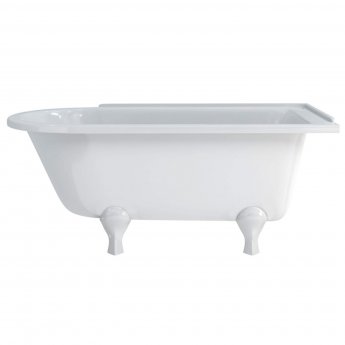 Burlington Hampton RH Freestanding Shower Bath 1690mm x 750mm - Excluding Feet