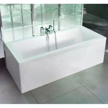 Cleargreen Enviro Rectangular Double Ended Bath 1800mm x 800mm - White (inc Leg Set)