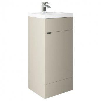 Delphi Blend 400mm 1-Door Floor Standing Vanity Unit