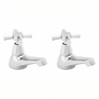 Deva Milan Basin Taps (Pair) - Chrome