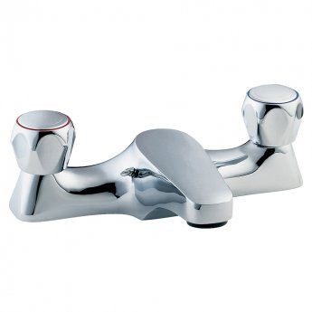 Deva Profile Deck Mounted Bath Filler Tap - Chrome