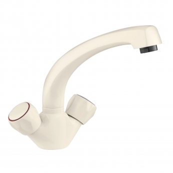 Deva Profile Mono Kitchen Sink Mixer Tap Beige