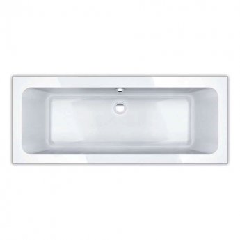 Duchy Islington Double Ended Rectangular Bath 1700mm x 700mm 5mm - Acrylic (inc Leg Set)