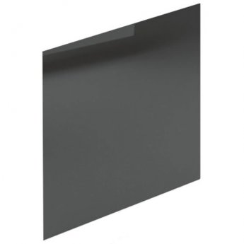 Duchy Nevada MDF Bath End Panel and Plinth 560mm H x 800mm W - Dark Grey