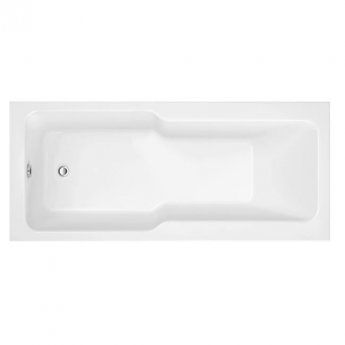 Duchy Newham Straight Single Ended Shower Bath 1700mm x 750mm - 0 Tap Hole