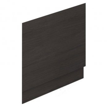 Duchy Vermont MDF Bath End Panel and Plinth 560mm H x 700mm W - Dark Grey