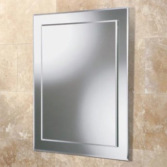 HiB Emma Designer Bathroom Mirror 500mm H x 400mm W