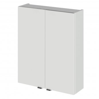 Hudson Reed Fusion Wall Unit 500mm Wide - Gloss Grey Mist