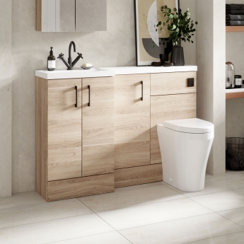 Hudson Reed Fusion 1500mm Combination Vanity and WC Unit