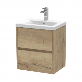 Havana 500mm 2-Drawer Wall Hung Vanity Unit