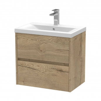 Havana 600mm 2-Drawer Wall Hung Vanity Unit