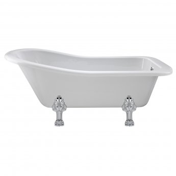 Hudson Reed Kensington Freestanding Slipper Bath 1500mm x 730mm - Pride Leg Set