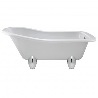 Hudson Reed Kensington Freestanding Slipper Bath 1500mm x 730mm - Deacon Leg Set