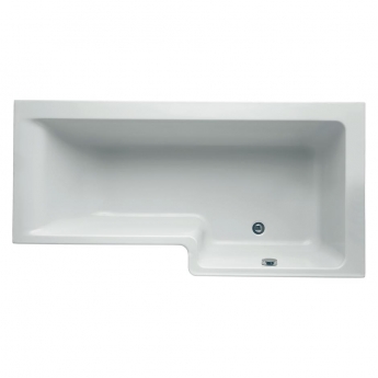 Ideal Standard Concept Idealform L-Shaped Shower Bath Right Hand 1700mm X 700mm/850mm 0 Tap Hole (inc Leg Set)