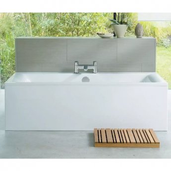 Ideal Standard Concept Double Ended Rectangular Bath 1700mm x 750mm 2 Tap Hole White (inc Leg Set)