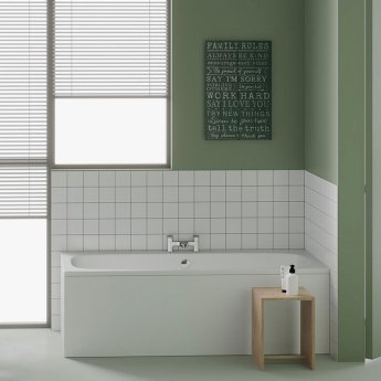 Ideal Standard I.Life Double Ended Idealform Rectangular Bath 1700mm x 750mm 0 Tap Hole (inc Leg Set)