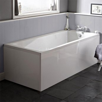 Ideal Standard Tempo Cube Single Ended Rectangular Bath 1700mm X 700mm 0 Tap Hole (inc Leg Set)
