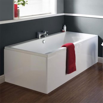 Ideal Standard Tempo Cube Double Ended Rectangular Bath 1700mm X 750mm 0 Tap Hole (inc Leg Set)