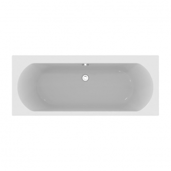 Ideal Standard Tesi Idealform Double Ended Bath 1700mm x 700mm - 0 Tap Hole (inc Leg Set)