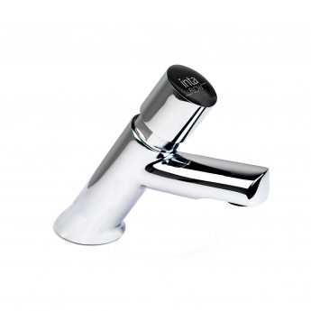 Inta Flow Time Adjustable Non Concussive Deck Mounted Tap Single - Chrome