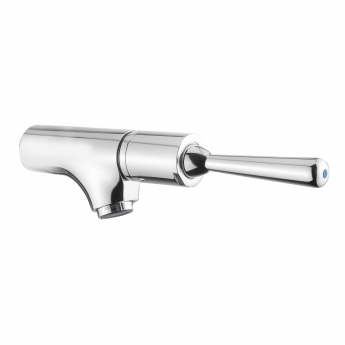 Inta Multi-Directional Wall Mounted Non-Concussive Basin Tap Single Chrome