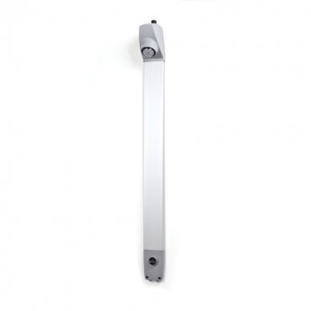 Inta I-Sport Shower Panel with Push Button Timed Flow Control and Shower Head Top Inlet Chrome