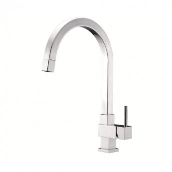 JTP Kubix Mono Kitchen Sink Mixer Tap Pull Out Spout - Chrome