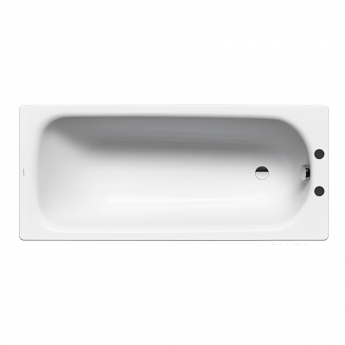 Kaldewei Saniform Plus Rectangular Steel Bath 1700mm x 750mm 2 Tap Hole