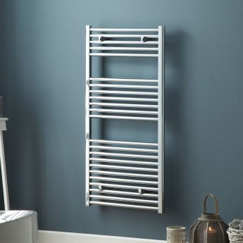 Heatwave Pisa Straight Heated Ladder Towel Rail