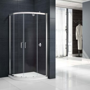 Merlyn Mbox 2-Door Quadrant Shower Enclosure - 6mm Glass