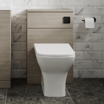 Arno Woodgrain 500mm Back-to-Wall WC Unit