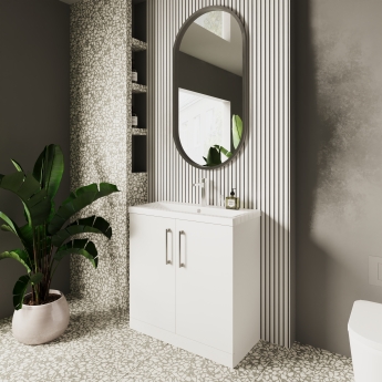 Arno 800mm 2-Door Floor Standing Vanity Unit