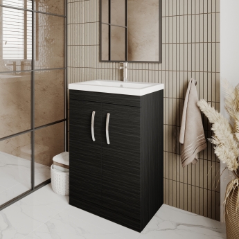 Athena 600mm 2-Door Floor Standing Vanity Unit