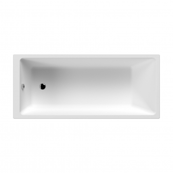 Nuie Thin Edge Single Ended Rectangular Bath 1700mm x 750mm - Acrylic (inc Leg Set)