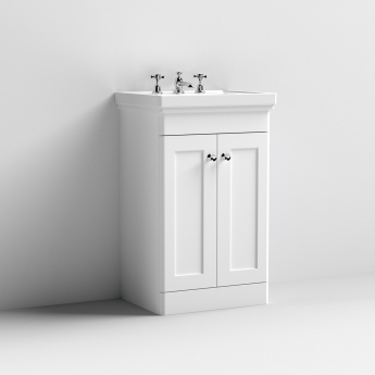 Classique Traditional 500mm 2-Door Floor Standing Vanity Unit