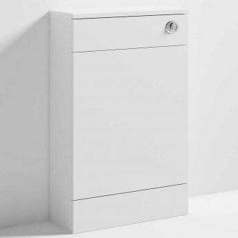 Nuie Eden Back to Wall WC Toilet Unit 500mm Wide - Gloss White