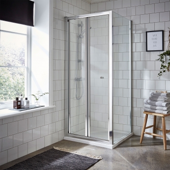 Ella Bi-Fold Door Shower Enclosure - 5mm Glass